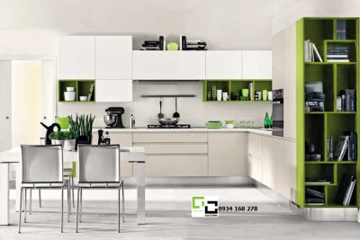 Tủ bếp acrylic hiện đại 21