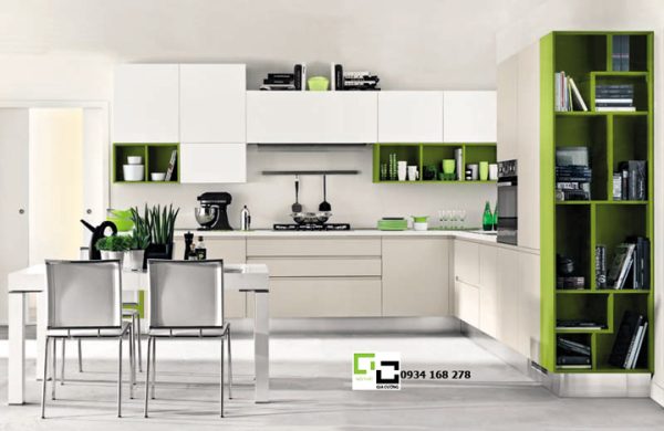 Tủ bếp acrylic hiện đại 21