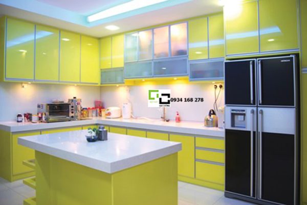 Tủ bếp acrylic hiện đại 33