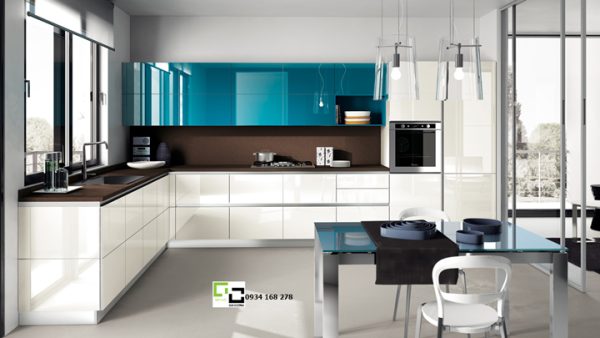 Tủ bếp acrylic hiện đại 41