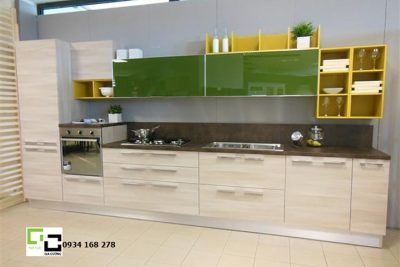 Tủ bếp laminate hiện đại 45