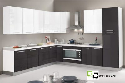 Tủ bếp laminate hiện đại 47