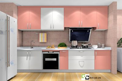 Tủ bếp laminate hiện đại 53