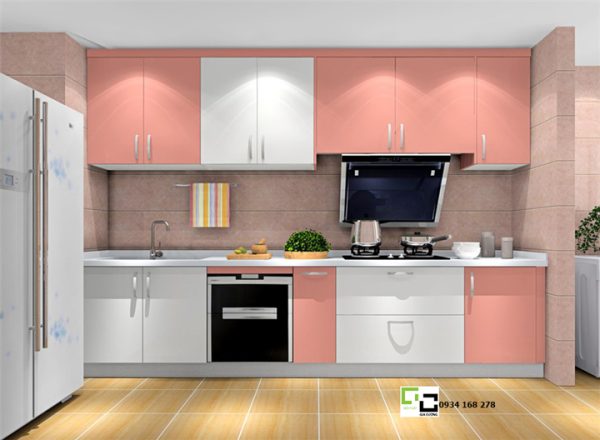 Tủ bếp laminate hiện đại 53