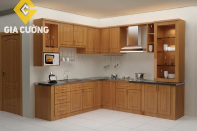 Tổng hợp mẫu bếp gỗ tự nhiên đẹp